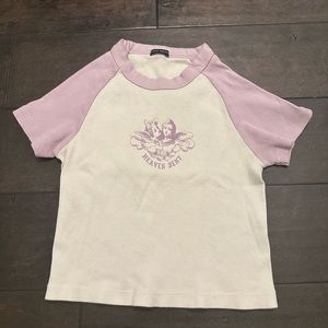 brandy bella angel graphic baby tee 👼